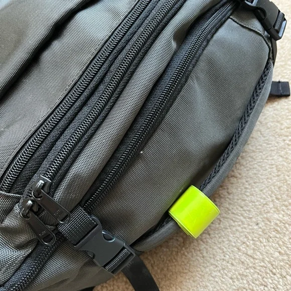 Gray Men's Backpack - Picture 2 of 3